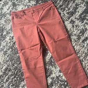 SOFT SURROUNDINGS CORAL PANTS. SIZE PXL